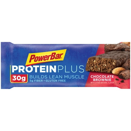 PowerBar ® ProteinPlus® Chocolate Brownie 30g Protein Bar 3,28 oz. papier d'emballage