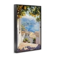 thumbnail image 2 of Stupell Industries French Country Amalfi Coast Lemon Overhang Black Framed Giclee Art, 12 x 18, by LSR Design Studio, 2 of 8