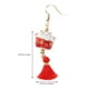 thumbnail image 5 of KAKOWELY 1 par de pendientes de gato de la suerte para mujer, pendientes colgantes para festivales, joyería de moda para las orejas., 5 of 5