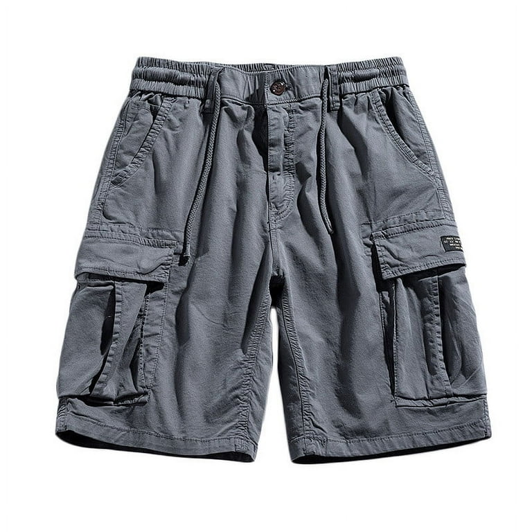 Mens Athletic Shorts Elastic Waistband Quick Dry Lightweight