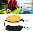 thumbnail image 4 of Ancla de calcetín para deriva de Kayak, flotador de ancla de barco de pesca, ancla de deriva para Kayak marino amarillo con correas reforzadas, 4 of 12