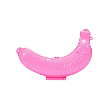 

Plastic Banana Keeper Easy Clean Banana Protector Holder Case for Travel Camping