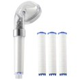 thumbnail image 1 of 1 Set Negative Ions Handheld Shower Head Set With 3 Filters, 1 of 5