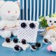 thumbnail image 5 of 24 juegos de ojos de seguridad de plástico, 6 colores, con purpurina, para peluches, ojos de 35 mm para manualidades, ganchillo, ositos de peluche, amigurumi, marionetas y otros animales de peluche., 5 of 9