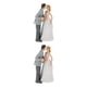 thumbnail image 1 of Billuyoard Wedding Couple Tender Moment Cake Topper  Couple Figurine 2piezas 9x7x14cm, 1 of 1