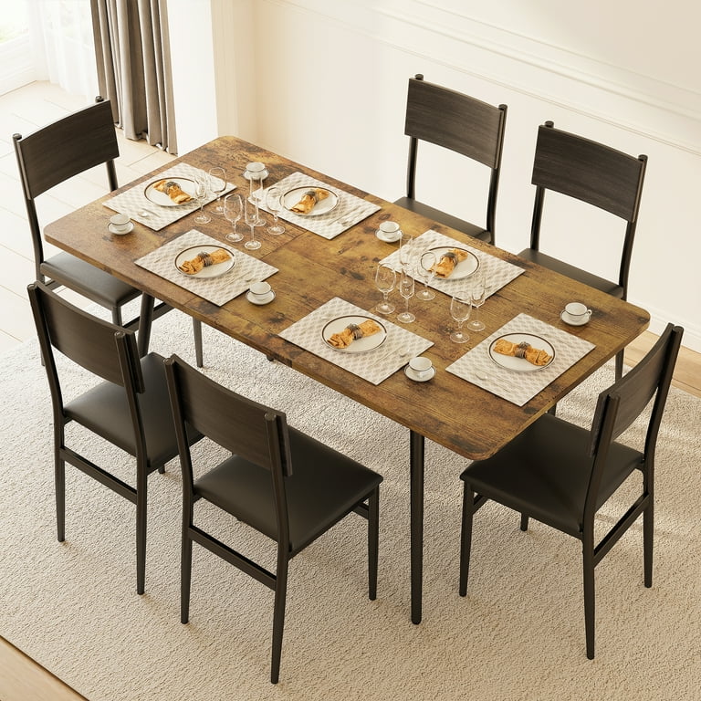 Dining table set for 6 walmart hotsell
