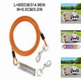 thumbnail image 5 of Heavy Duty Dog Tie Out 8M Runner Chain with Spring Swivel for Outdoor Yard Camping, 32x26 cm, Red, 5 of 8