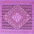 thumbnail image 1 of Ahgly Company Indoor Square Medallion Purple Traditional Area Rugs, 3' Square, 1 of 4