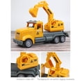 thumbnail image 6 of Gifts for Kids! Fwttom Toy Cars, Children's Inertias Car Toy Car Hot Set Excavator Dump Truck Toys, 6 of 9