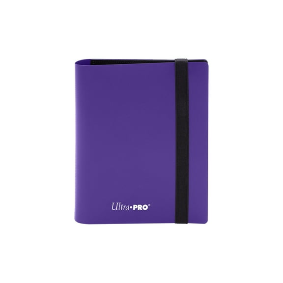 Ultra Pro ULP15373 2 Pocket Pro Eclips Binder, Royal Purple