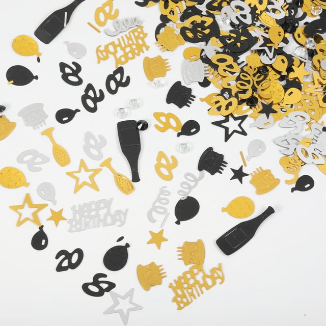 Baohd Birthday paper scraps