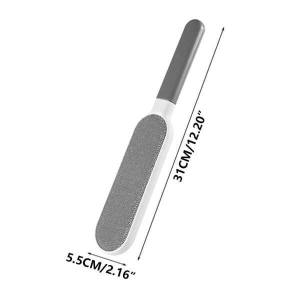 Rkxzt Hair Removal Brush Pet Hair Remover Brush for Furniture and Clothing Double-Sided Manual Lint Brush with Ergonomic Handle 1 Count Home