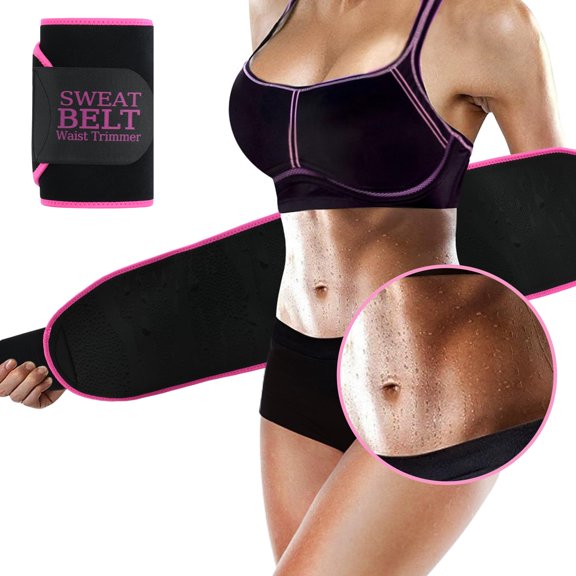 Waist Trainer Lisacool Sculpt Touch para mujer, color negro y rosa