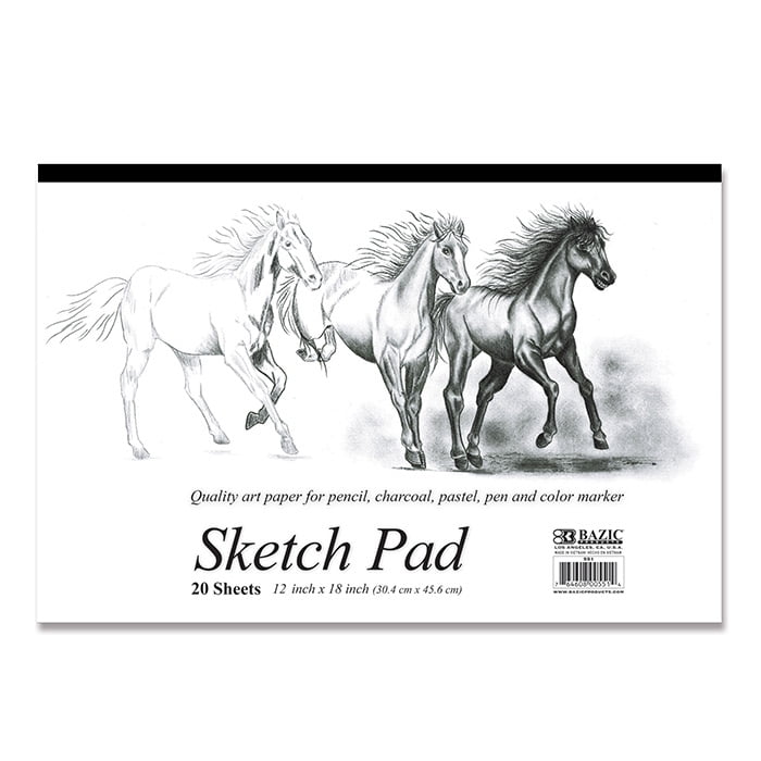 Strathmore 400 Spiral Binding AcidFree General Purpose Sketch Pad 60 lb  9 X 12 in 50 Sheets  Walmartcom