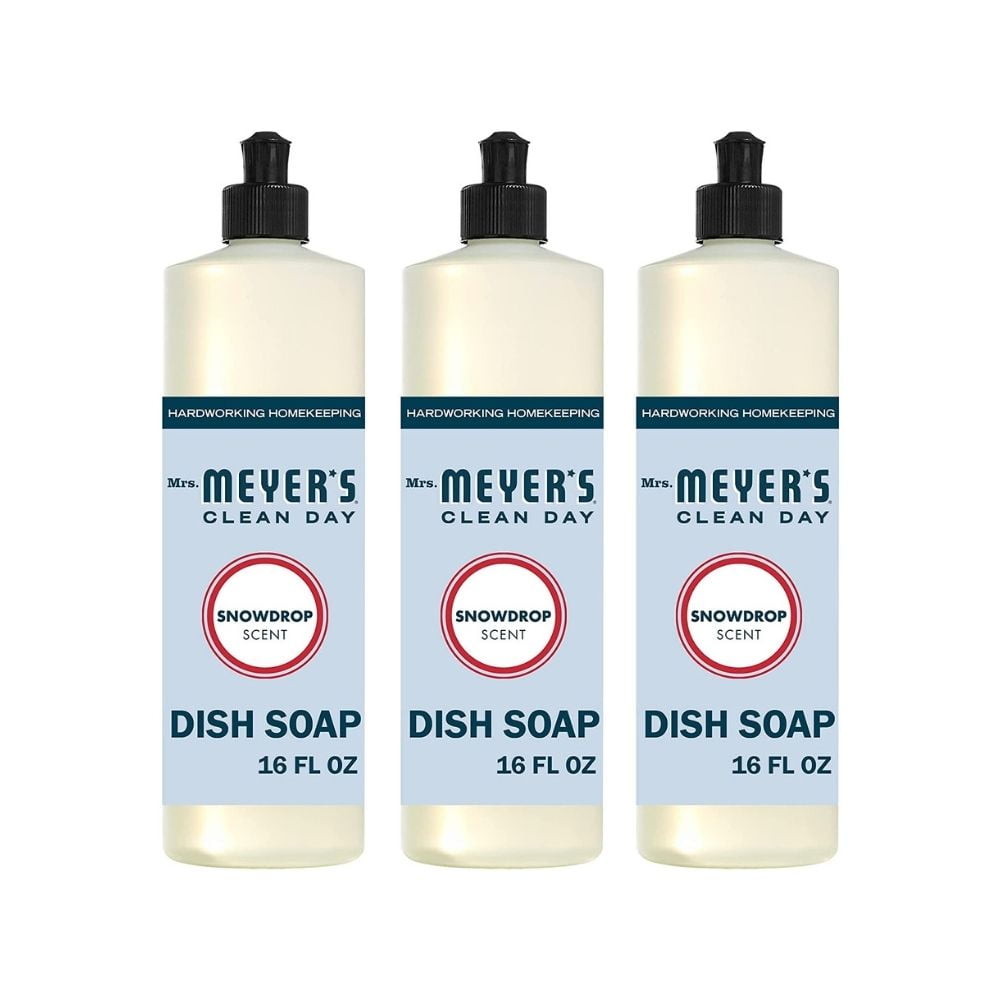 Mrs. meyer's clean day - dish soap - goutte de neige 473 ml
