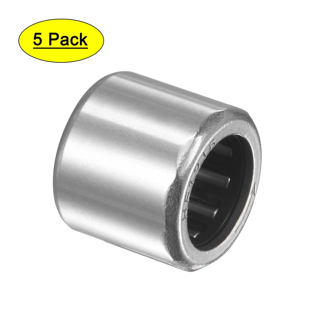 Drawn Cup Needle Roller Bearings 12mm Bore 18mm OD 16mm Width 5 Pcs