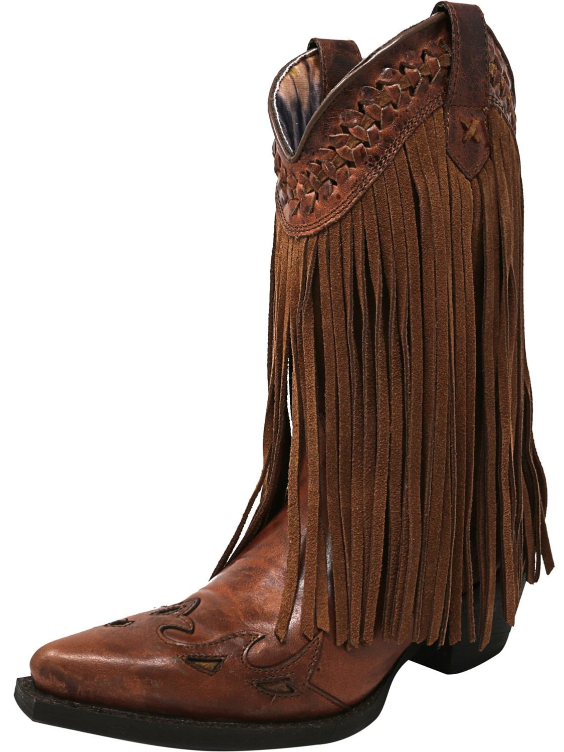 Dingo heartthrob top fringe boots