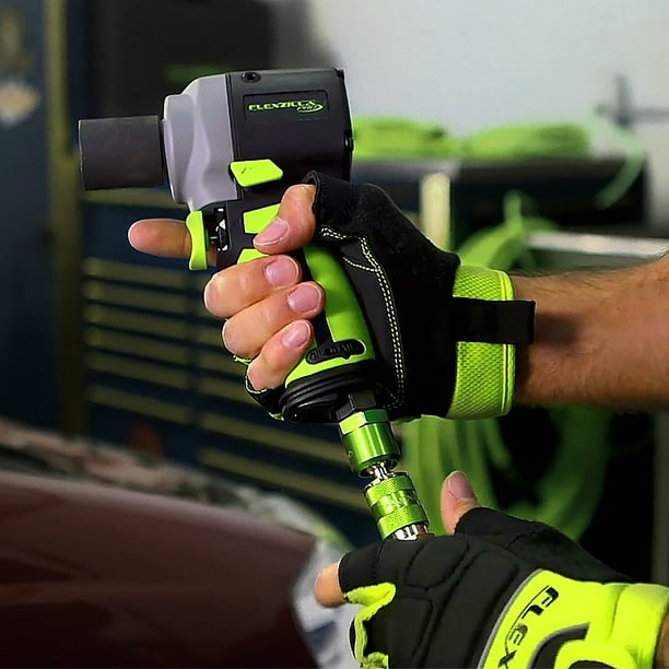 Flexzilla AT8505FZ Pro Mini Impact Wrench Kit with Couplers Plugs