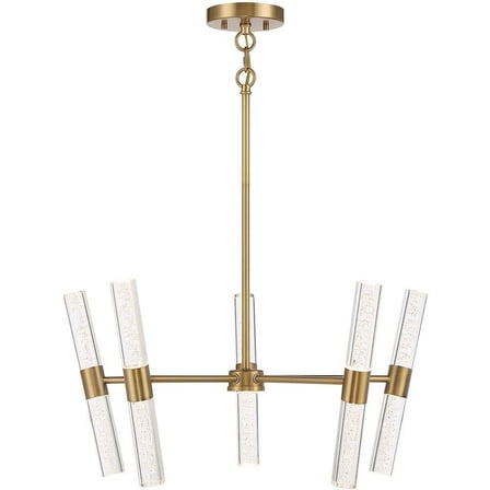 25W 10 Led Pendant in Modern Style-12 inches Tall and 26 inches Wide Bailey Street Home 159-Bel-4636136