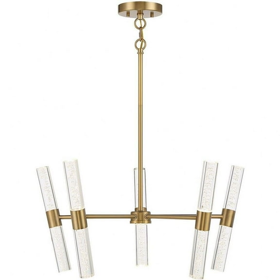 25W 10 Led Pendant in Modern Style-12 inches Tall and 26 inches Wide Bailey Street Home 159-Bel-4636136