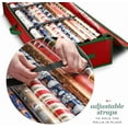 thumbnail image 4 of Premium Wrapping Paper Organizer Storage | Gift Wrap Holder With Extra Pockets for Christmas Decorations, Reinforced Handles, Heavy Duty, Tear-Proof Fabric - Fits Up to 27 Rolls (Black), 4 of 10