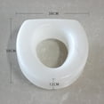 thumbnail image 2 of Raised Toilet Seat Assist Device Suitable for Elderly Disabled High quality white, 2 of 8