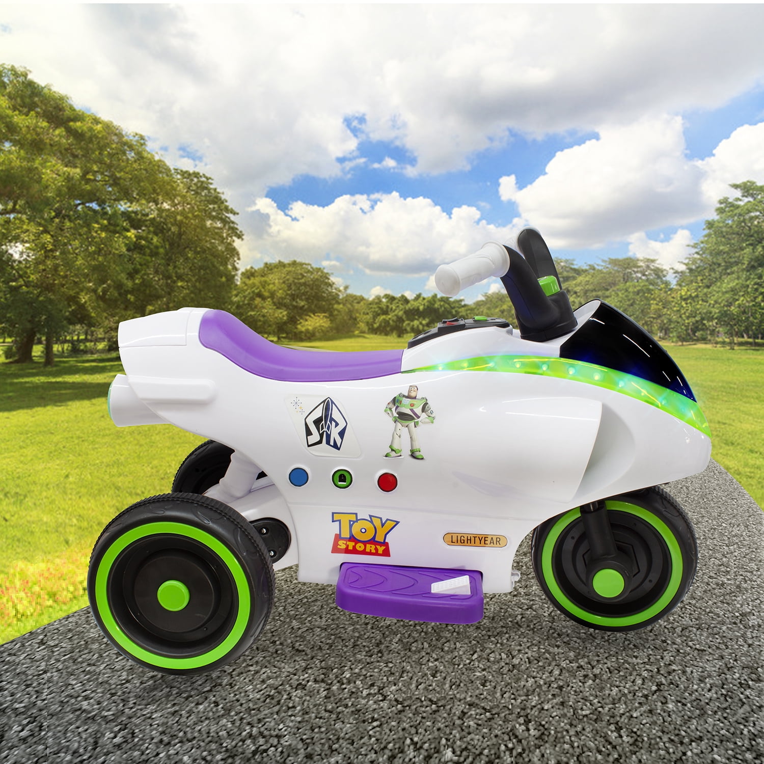 Buzz Lightyear Ride Carro Montable Toy Story Montable Electrico