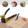 thumbnail image 2 of Modern Manual Carton Box Closing Stapler Nailer 1-3/8" Crown Sealer Closer W/ Staples Adjustable, 2 of 24