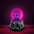 thumbnail image 3 of Bola de nieve Toynk Disney Lilo & Stitch, fotos vintage iluminadas, 3 of 8