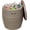 Coffee-1, variant on PATIOEASY 17 Inch Resin Insulated &Cooler Table,Outdoor Ice Bucket with Lid,Rattan Cooler Bar Table for Freezer,Parties,Poolside, Deck, BBQ-Black