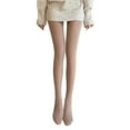 thumbnail image 3 of Sakmal Warm Fleece Lined Tights Women Coffee Pantyhose Soft Women's Tight, 3 of 4