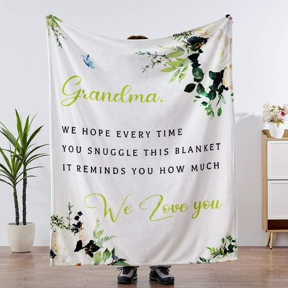 Gifts for Grandma Grandma Birthday Gifts Grandma Gifts Gift for Grandma Great Grandma Gifts Soft Throw Blanket 50" x 60"