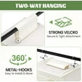thumbnail image 3 of 2 Pack 6-Shelf Weekly Clothes Organizer for Kids, Hanging Daily Closet Organization with 6 Side Pockets, Days of The Week Clothing Divider Storage for Boys and Girls (White), 3 of 7