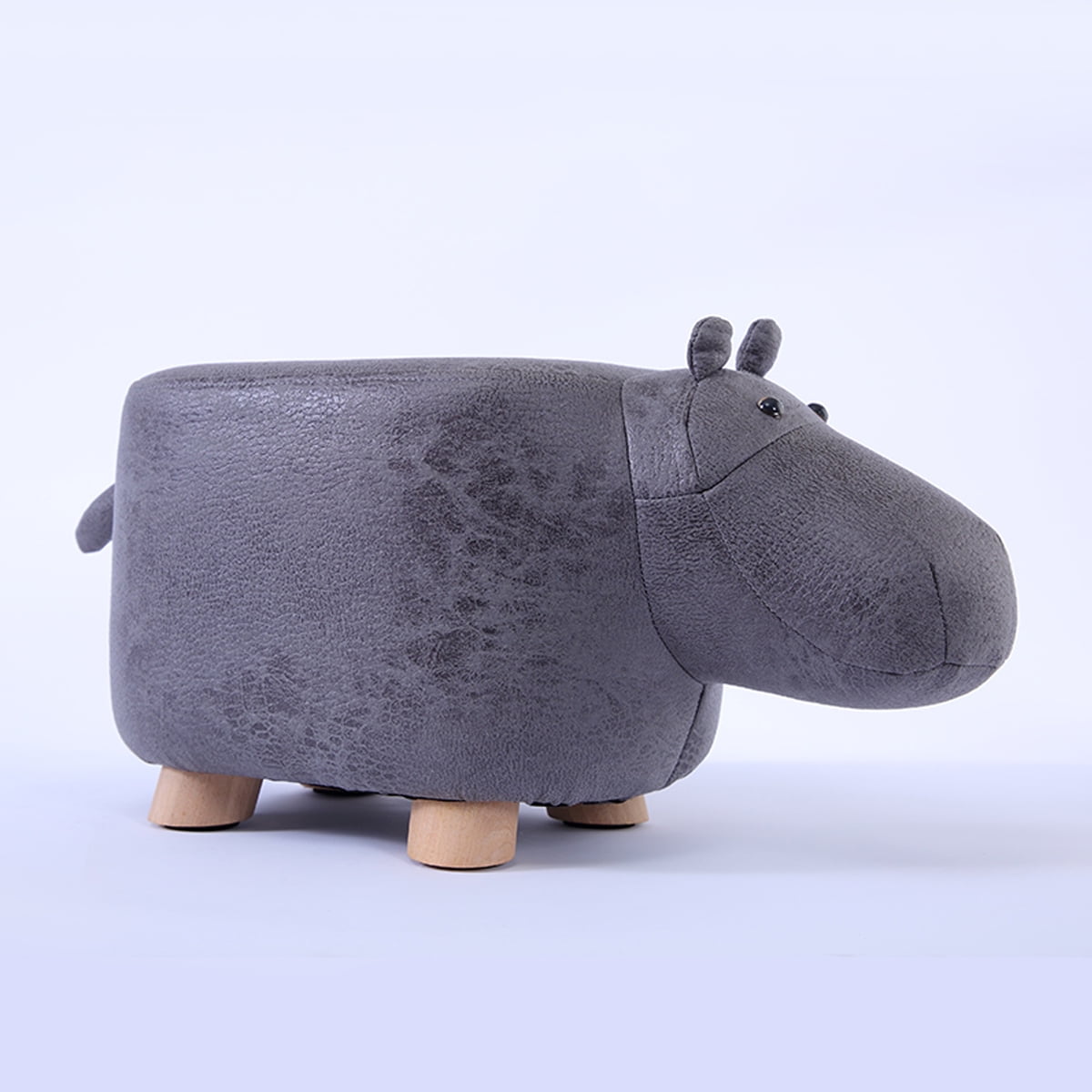 Animal Shape Upholstered Padded Pouf Ottoman Footrest Footstool Pouffe