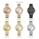 thumbnail image 2 of Reloj Femenino Numeral Romano Curren 9004 Dorado y Blanco, 2 of 3