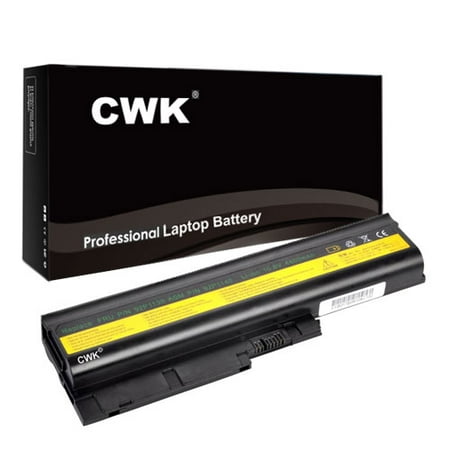 CWK Long Life Replacement Laptop Notebook Battery for IBM Lenovo ThinkPad R60 T60 T60p R61 T61 R60 T60p T61p Z61e SL300 SL400 SL500 42t4504 SL300 SL400 SL500 R60e R60i