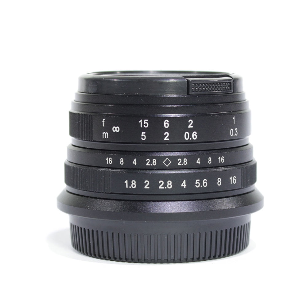 Pixco 25mm F1.8 HD.MCManual Focus Lens for Micro Four Thirds M4/3 mount Cameras Like GX8 GX85 G7 G5 GX1 G3 G10 GH2 E-M10 Black