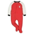 thumbnail image 2 of Gerber Baby & Toddler Neutral Microfleece Blanket Sleeper Pajamas, 2-Pack, Sizes 0/3M-5T, 2 of 10