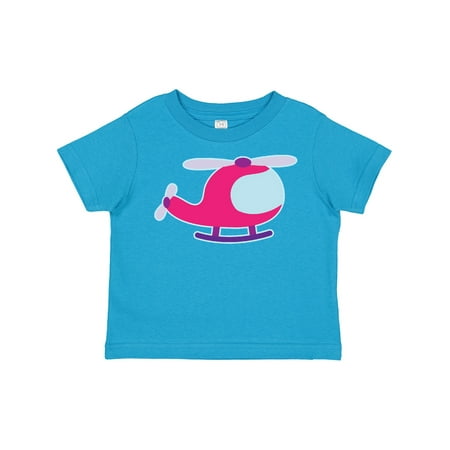 

Inktastic Helicopter Pink Girls Gift Toddler Toddler Girl T-Shirt