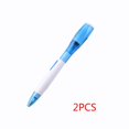 thumbnail image 1 of Braveheart 2Pcs Korea New Stationery Led Lamp Flashlight Multifunction Ballpoint Pen, 1 of 3