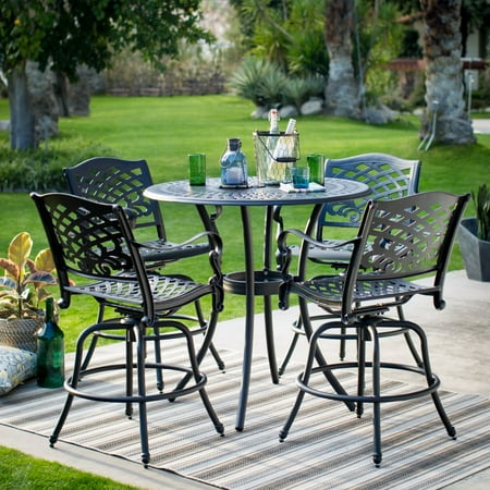 Belham Living Sorrento Bar Height 5 Piece Patio Dining Set