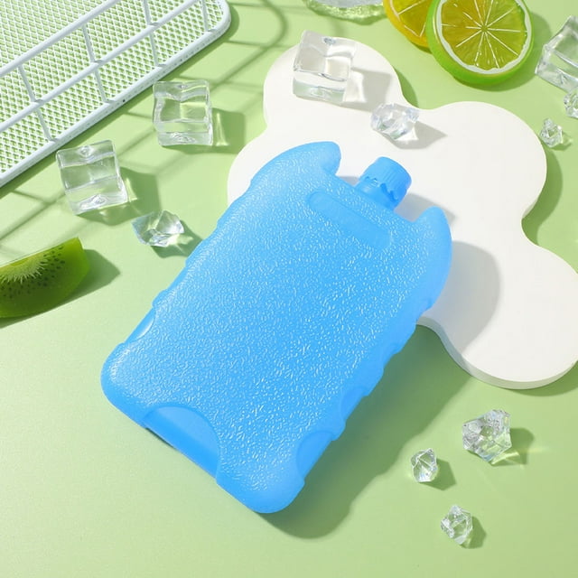 Minkissy 3 Pcs Packs Froids PE Bleu Ciel pour Bureau par Temps Chaud
