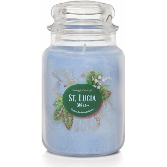 Yankee Candle Carefree Caribbean Collection St. Lucia Skies Large Original Jar Candle
