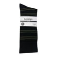 thumbnail image 1 of Calcetines George para Hombre, Rombos y Líneas Negro 3 Pares Unitalla, 1 of 1