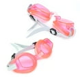 thumbnail image 2 of Verdant Touch Gafas de natación para niños, gafas de natación con tapones para los oídos y clip para la nariz, gafas de natación ajustables para niños, color rojo, 2 of 14