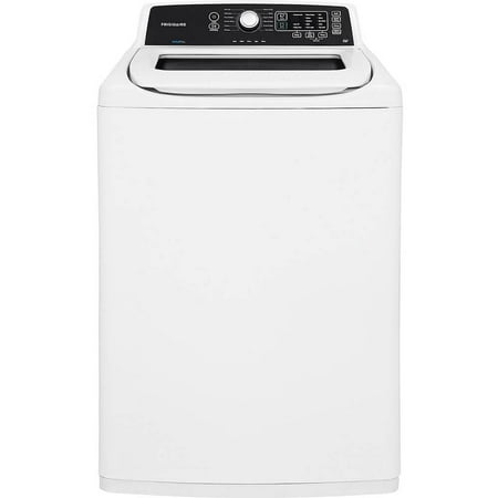 Frigidaire FFTW4120SW 4.1 Cu. Ft. High Efficiency Top Load Washer 4.1 cu. ft. Capacity, Quick Wash Cycle, 12 Wash Cycles, Multiple Cycle Option,s 5 Soil Levels, Stainless Steel Drum, Electronic Controls, Fabric Softener Dispenser, 4 Temperatures, White Finish.
