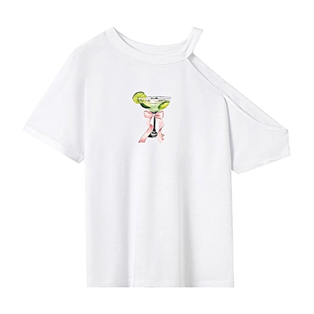 Camiseta de mujer de verano, ligera, sencilla, de ajuste regular, básica para viajes en la playa XL