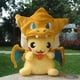 thumbnail image 3 of 4 Styles Cosplay Pokemon Plush Mega Shiny Charizard XY Pikachu Cloak Stuffed Toy Cartoon Soft Doll, 3 of 5