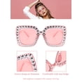 thumbnail image 2 of Gafas de sol Frienda Oversize Square Sparkling para mujer x2, 2 of 7
