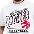 thumbnail image 5 of Men's G-III Sports by Carl Banks White Toronto Raptors Adaptive Headliner T-Shirt, 5 of 6
